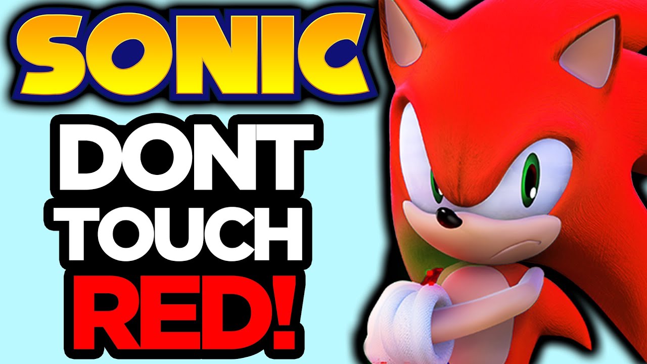 EVERY SONIC GAME: Don't Touch the Color Red Challenge!