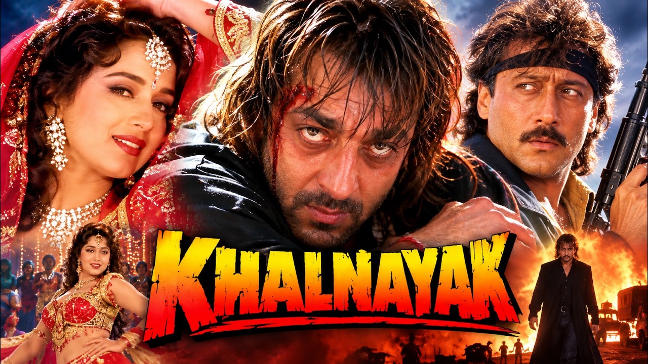 Khalnayak (1993) - 90s Superhit Action Hindi Full Movie | Sanjay Dutt, Madhuri Dixit, Jackie Shroff