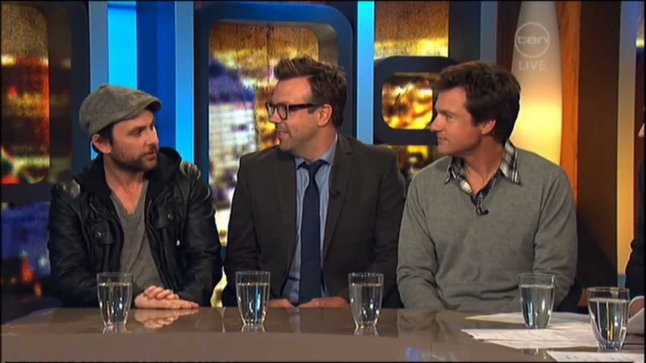 Horrible Bosses co-stars interview on The 7pm Project (Australia) - Jason Bateman, Charlie Day...