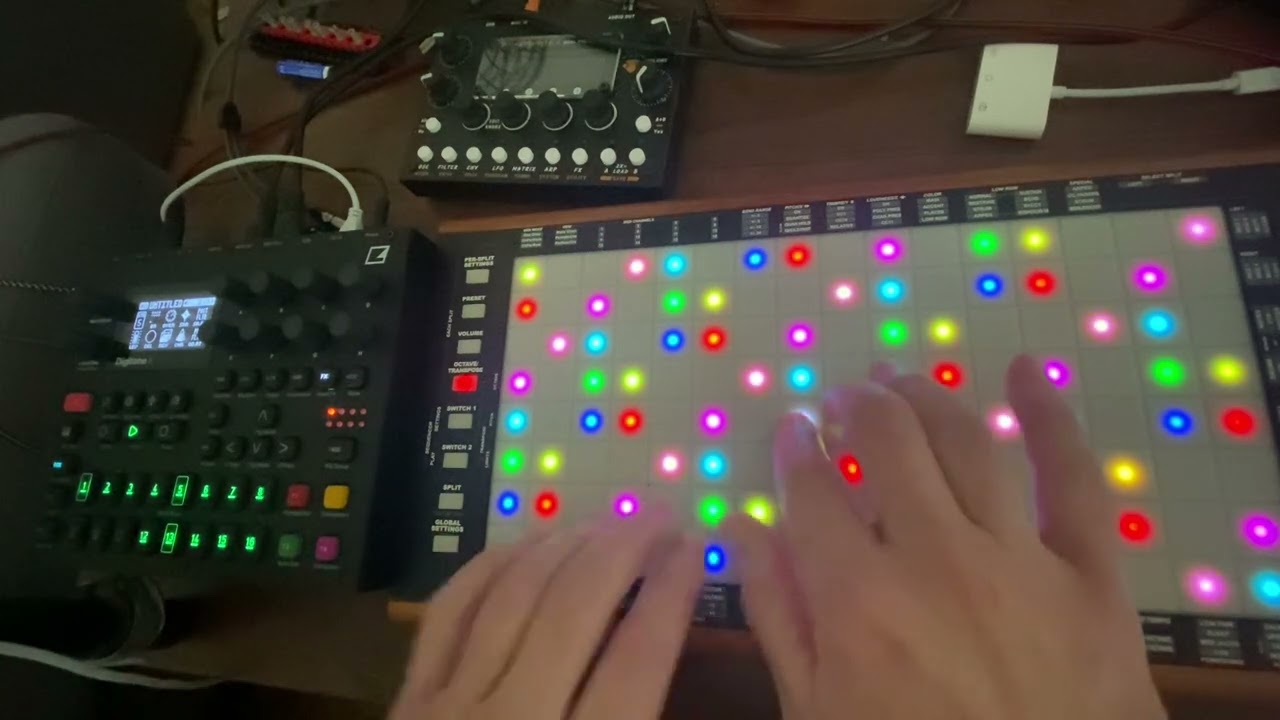 Digitone 2 - Linnstrument MPE control