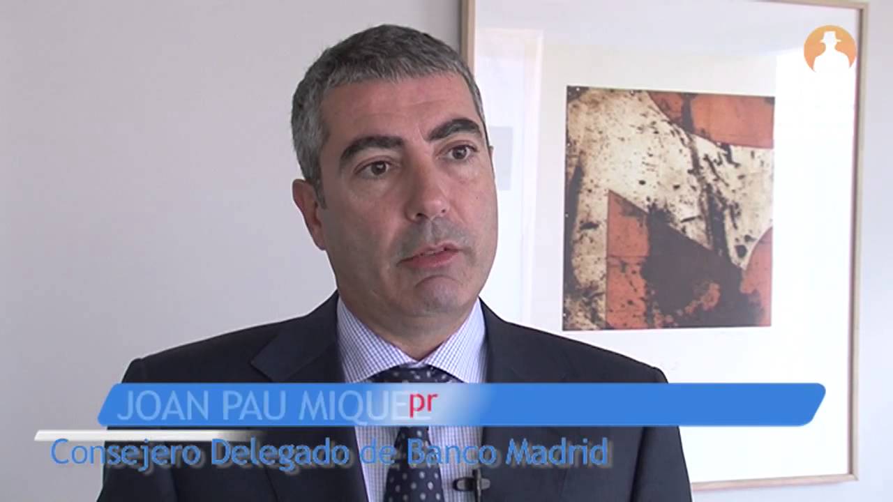 Un pura sangre, nueva imagen corporativa de Banco Madrid