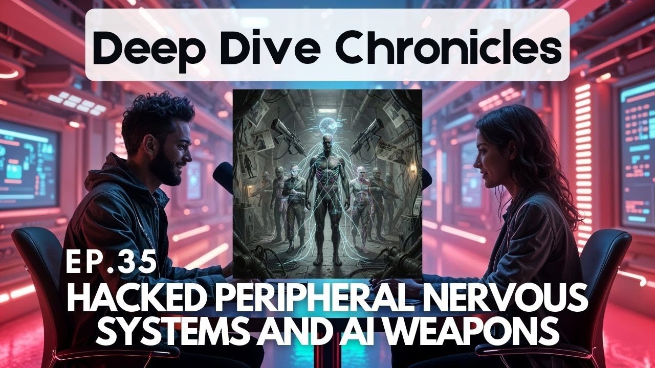 Hacked Peripheral Nervous systems and AI Weapons, Episode 35