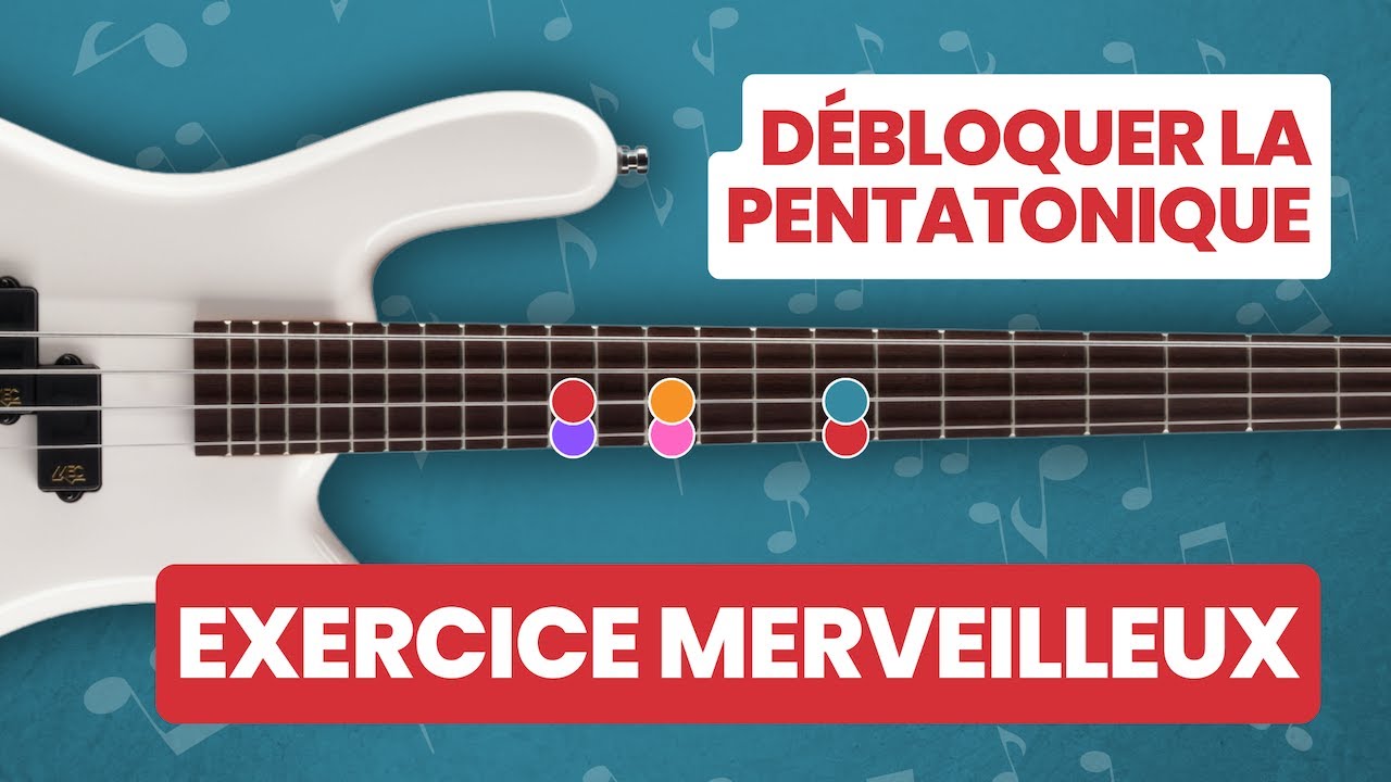 DÉBLOQUER la PENTATONIQUE avec ce MERVEILLEUX EXERCICE  🎸🔓