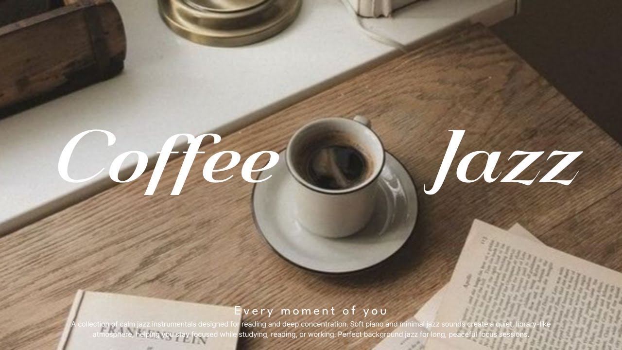 Playlist | 따뜻한 커피와 함께 즐기는 피아노 ☕️ | 작업, 업무, 공부 | Relaxing Jazz Music