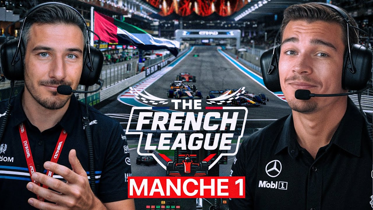 LES MEILLEURS PILOTES FRANÇAIS S'AFFRONTENT 🏎️ | THE FRENCH LEAGUE Ft @ArthurRay - ABU DHABI #1