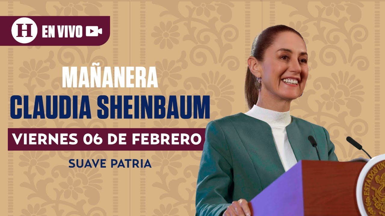 La Mañanera del Pueblo de Claudia Sheinbaum 06/02/26 | El Heraldo de México