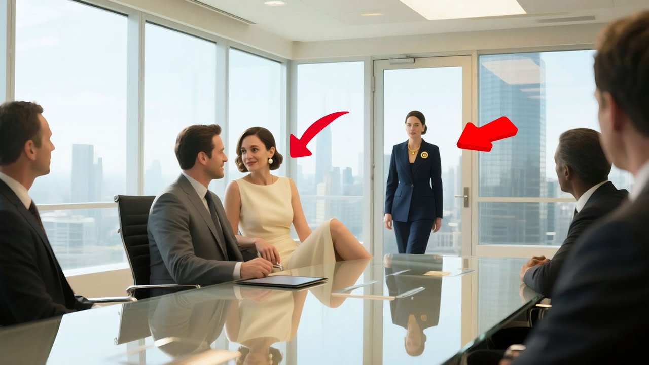 Husband Took His Mistress to a Business Meeting—But the New CEO Walked In… It Was His Wife!