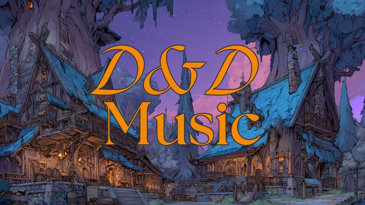 [D&D Ambience] Mystical Elven Tavern Music 🧝&zwj;♂️ Serene Fantasy Folk & Harp