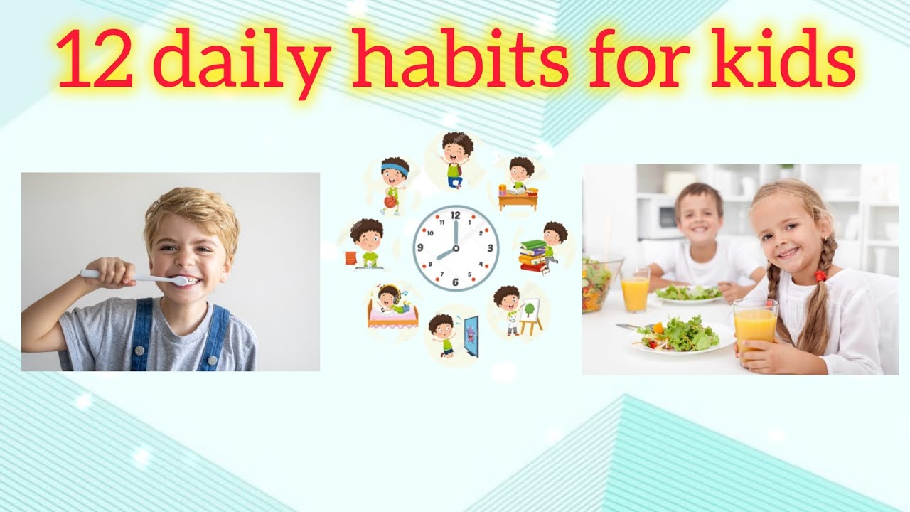 Daily Habits for Kids 🌞 | Learn with Fun | #kids #education 