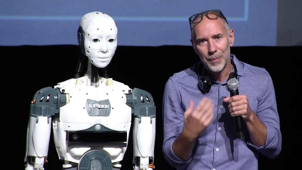 Conférence #GEN2018 • Gaël Langevin et son robot @InMoov