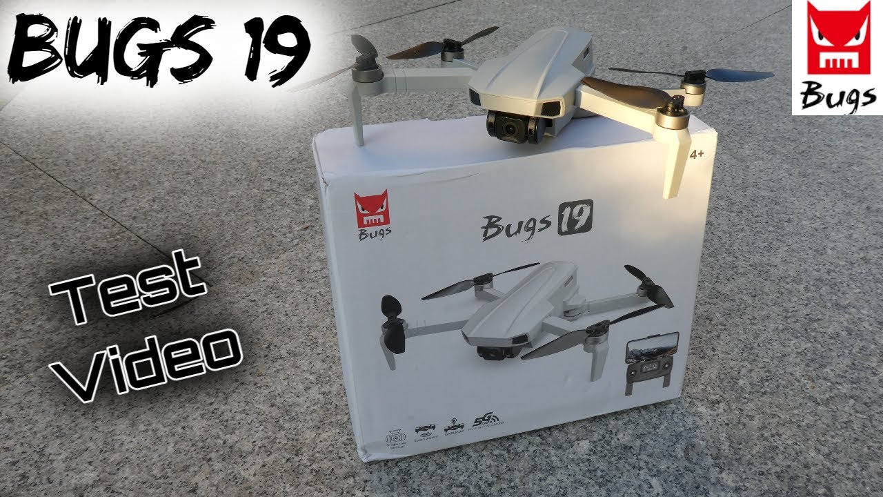 NUEVO drone BUGS 19. La mejor cámara 4k por 150$.