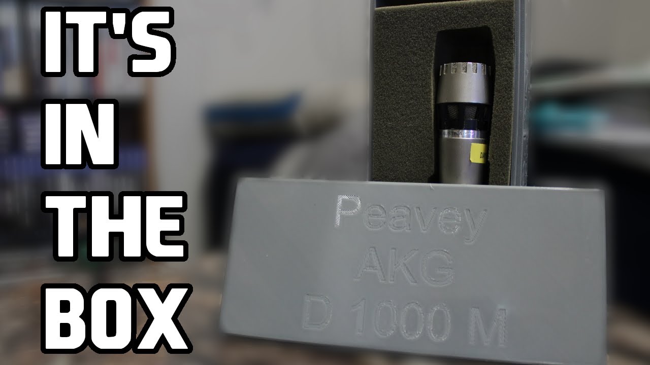 3D Printing a Box For Existing Mold | AKG D 1000M Foam Insert