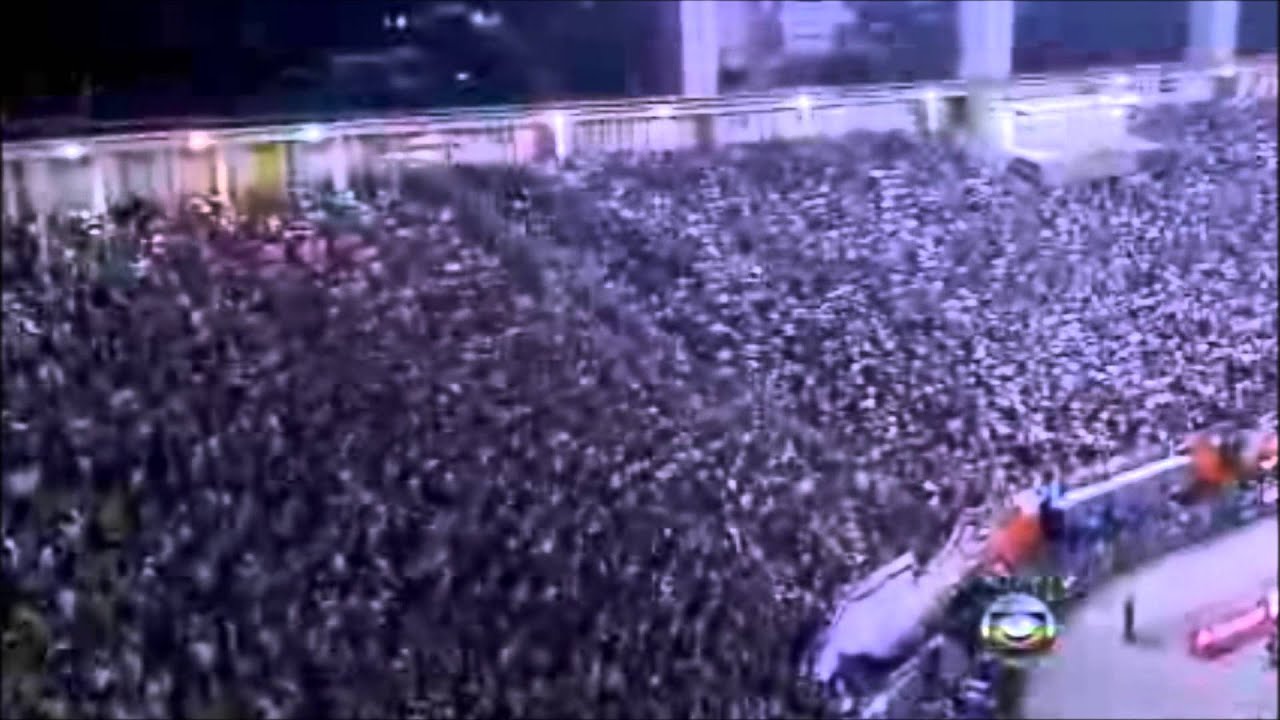 Comentário do Cléber Machado sobre a festa da torcida pontepretana no Pacaembu.