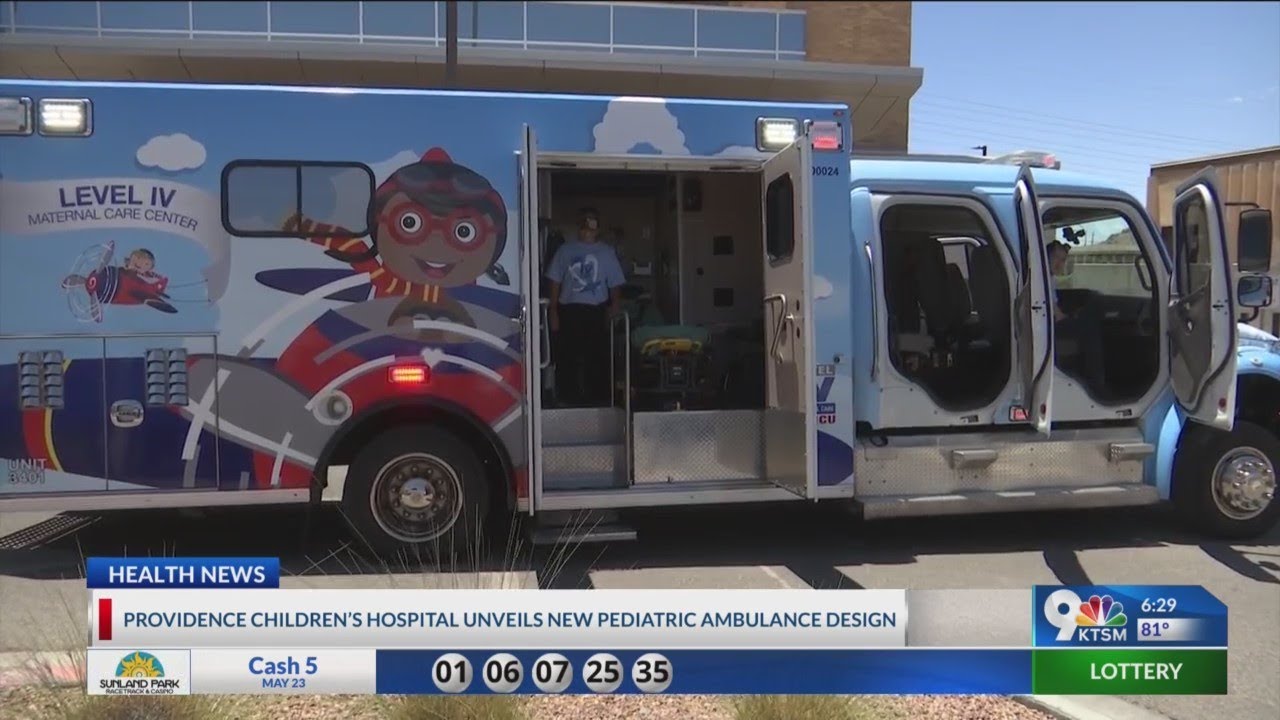 Providence Children’s Hospital unveils new pediatric ambulance design