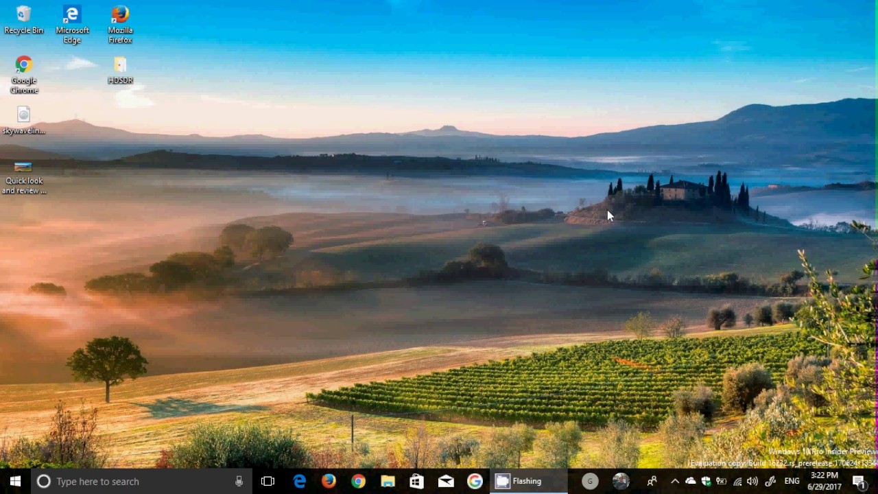 Quick look and review of Windows 10 Fall Creators update Build 16232 June 29th 2017