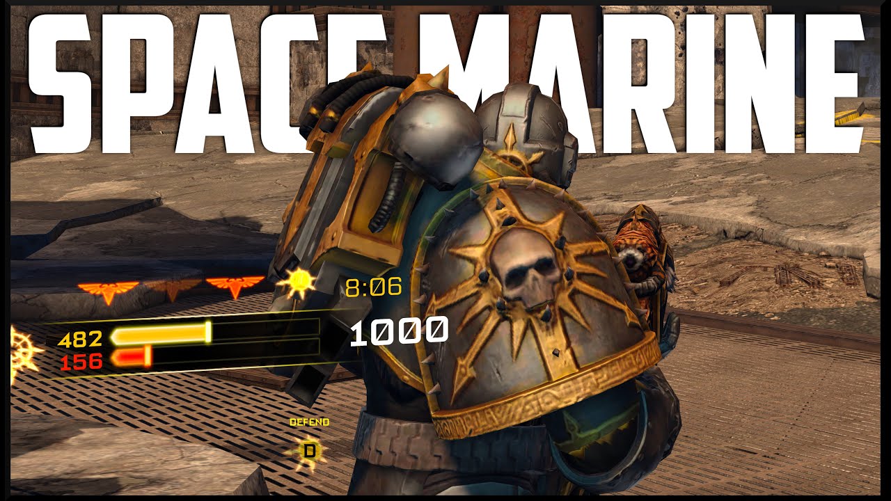 Warhammer 40,000: Space Marine 2020 Multiplayer Hab Centre Gameplay | 4K
