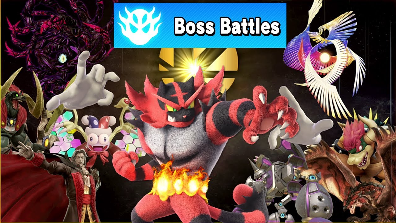 Super Smash Bros. Ultimate - Boss Battles with Incineroar