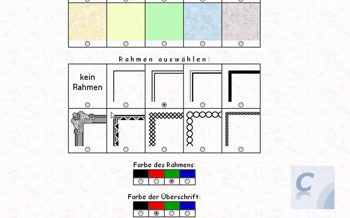 Urkunde in 2 Minuten