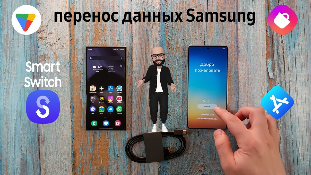Перенос данных Samsung