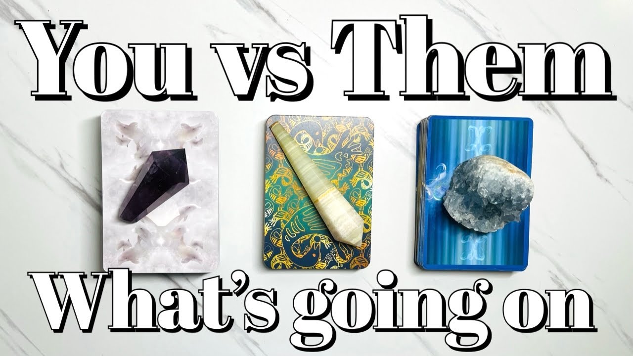 You VS Them what's going on?❤️‍🔥Plus Channeled messages from them💌pick a card love tarot reading✨