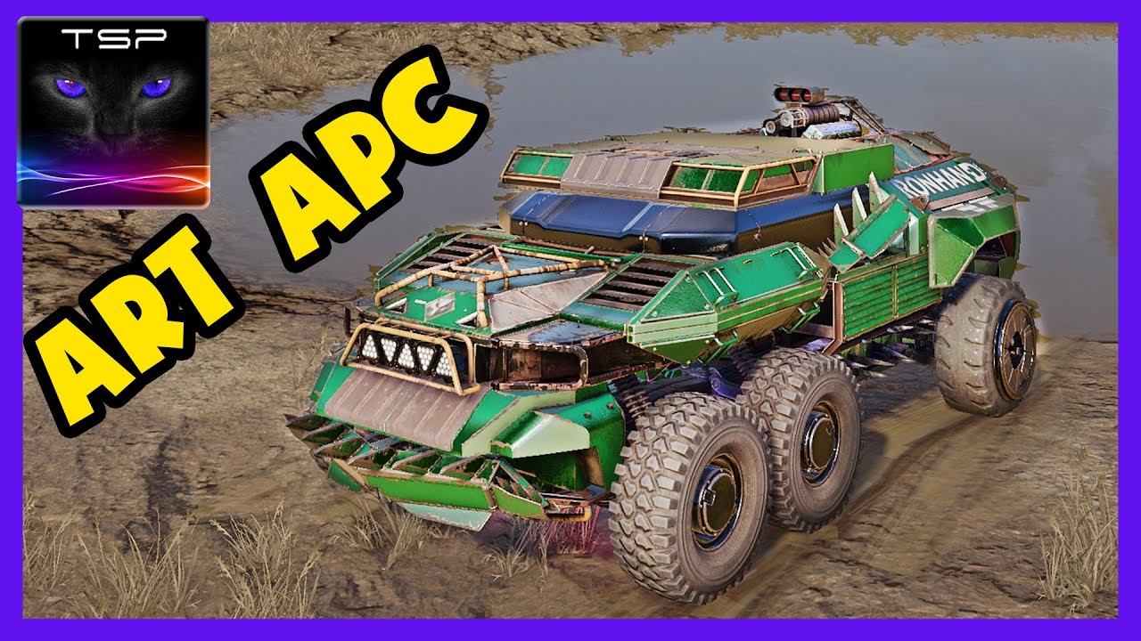 Crossout #663 ► Greenadier APC - amazing art tank w/ 3x Grenadier Drones - Build & Gameplay
