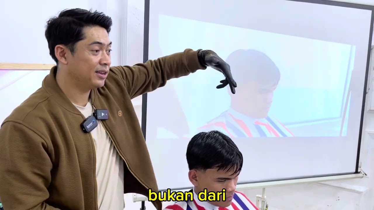 CARA POTONG RAMBUT ATAS