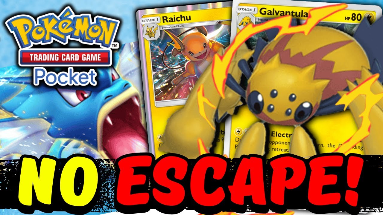 THIS GALVANTULA DECK TRULY SPARKS JOY! | Pokemon TCG Pocket