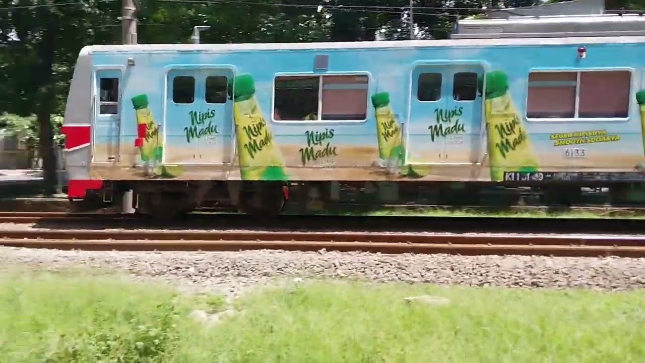 KERETA COMMUTERLINE LIVERY SPRITE NIPIS MADU‼️ #railfans14 #commuterline