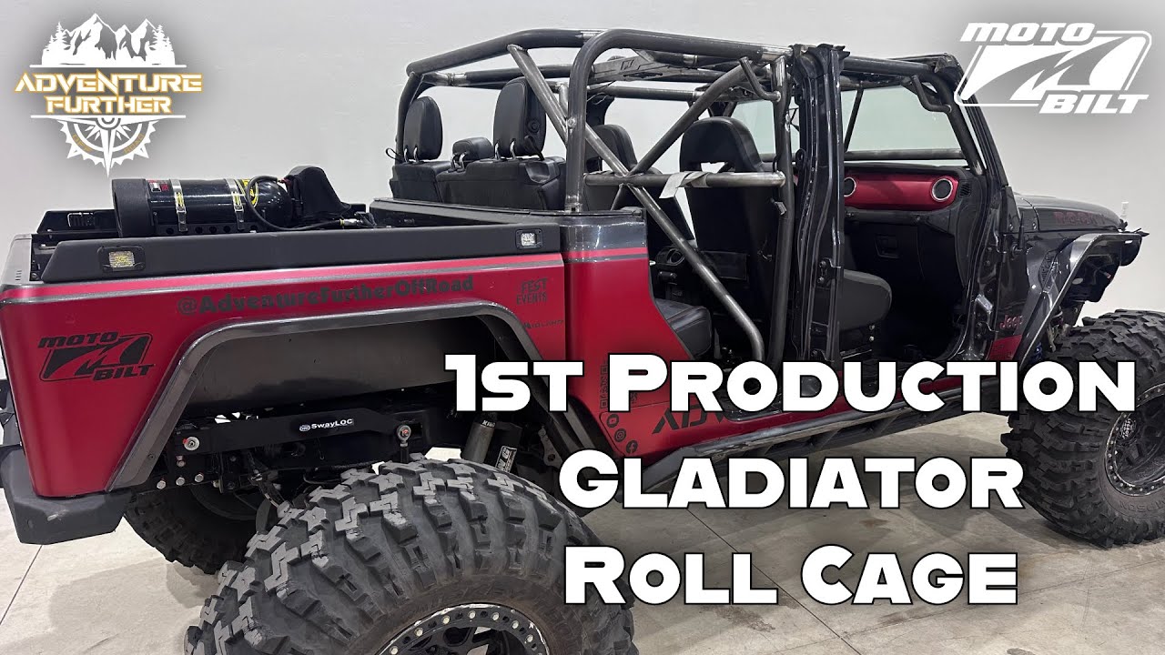 Motobilt's First Pre-Production Gladiator Roll Cage Install!