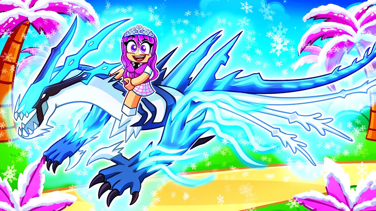 Playing as a PROTECTIVE ICE ELEMENTAL KAIJU in Roblox Creatures of Sonaria!