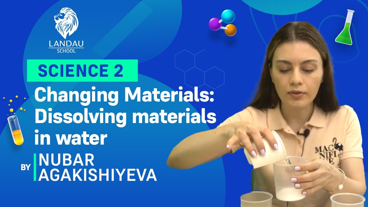 Science - Changing Materials: Dissolving materials in water