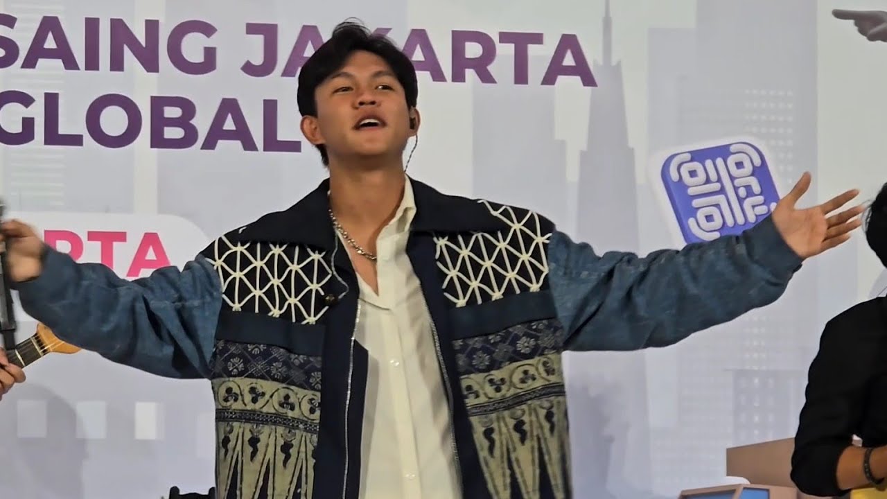 FAJAR NOOR - Tahta Hatiku , live at Jakreatifest Gandaria City Mall 6 Juni 2025