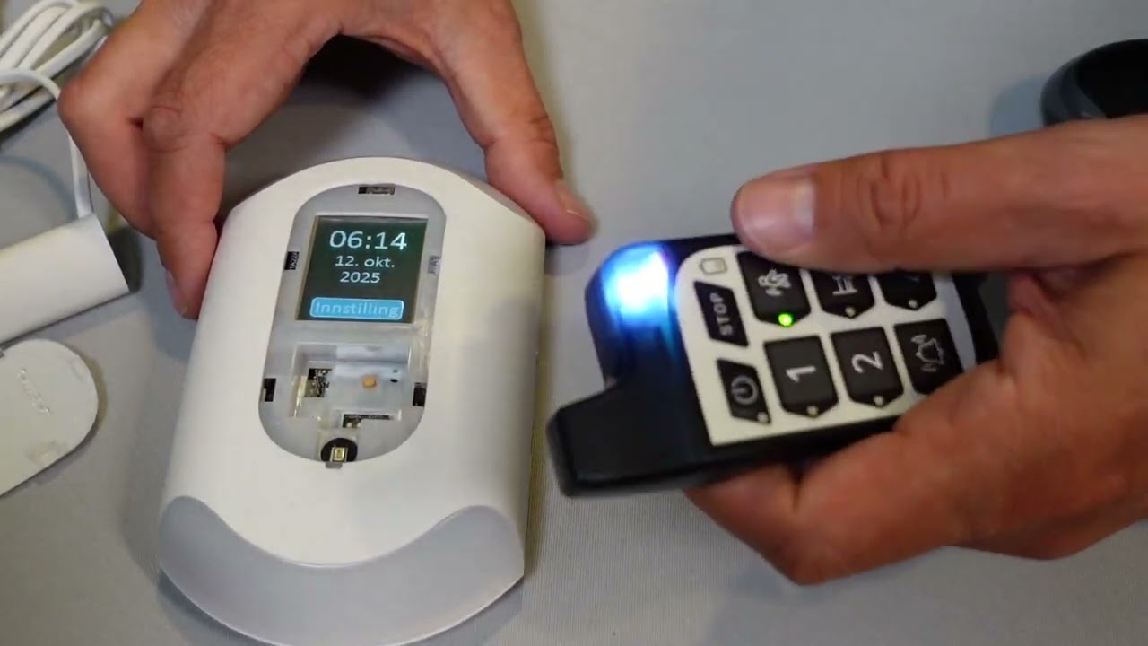 Innstillinger og oppsett Sofus Activity Transmitter