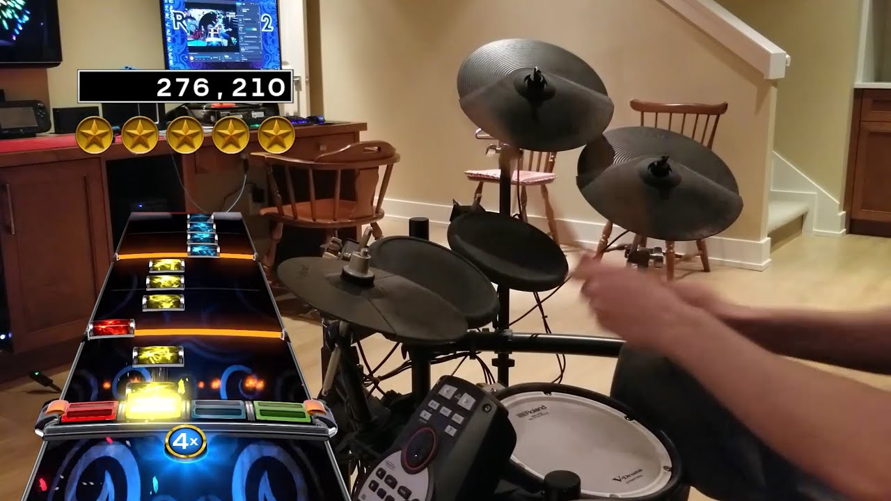 Once Bitten Twice Shy by Great White | Rock Band 4 Pro Drums 100% FC