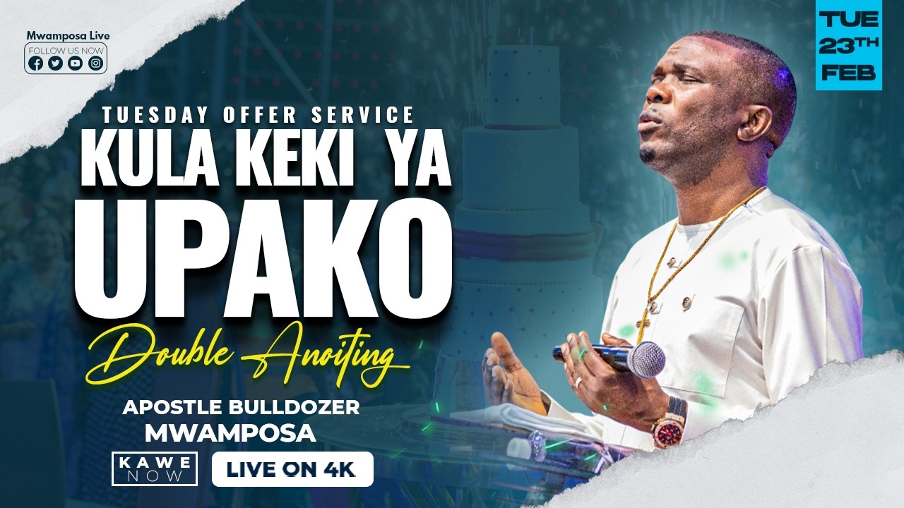 🔴#MWAMPOSA LIVE : [24.02.2026] IBADA YA MAOMBI,MAOMBEZI NA KUFUNGULIWA (OFFER YA KULA KEKI YA UPAKO)