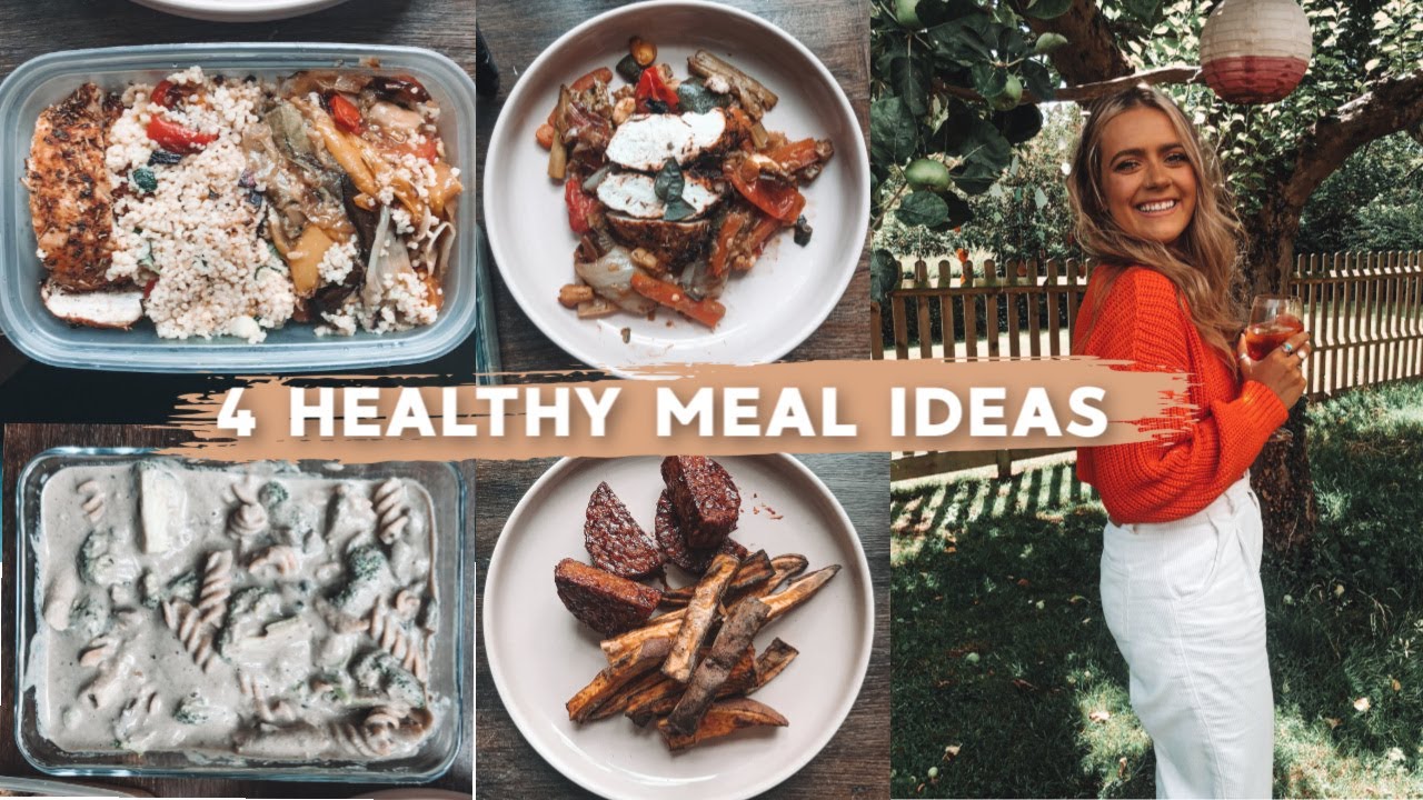 4 HEALTHY MEAL IDEAS & MEAL PREP WITH ME! | EmmasRectangle