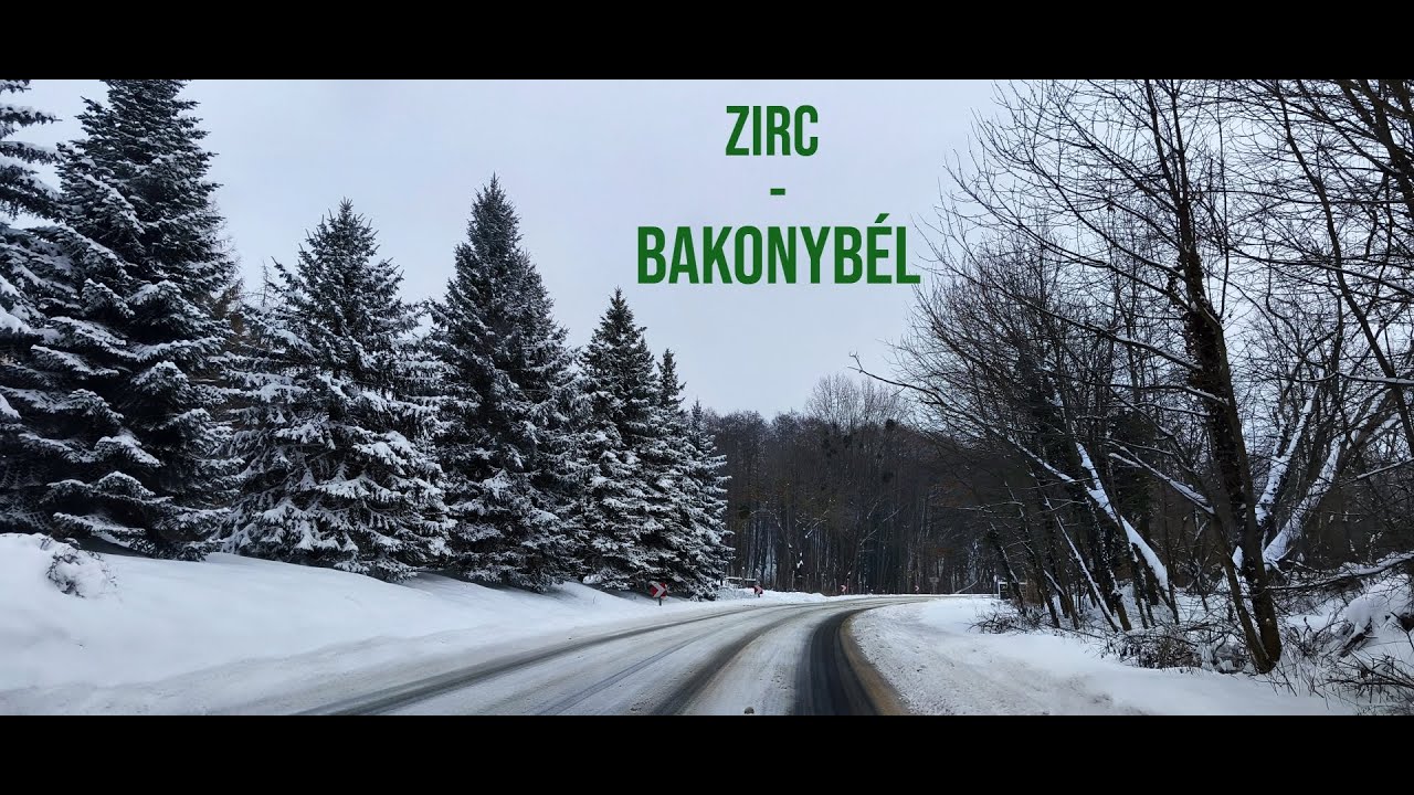 Autóval a havas Bakonyon keresztül: Zirc-Bakonybél-Huszárokelőpuszta / 2026.01.07.