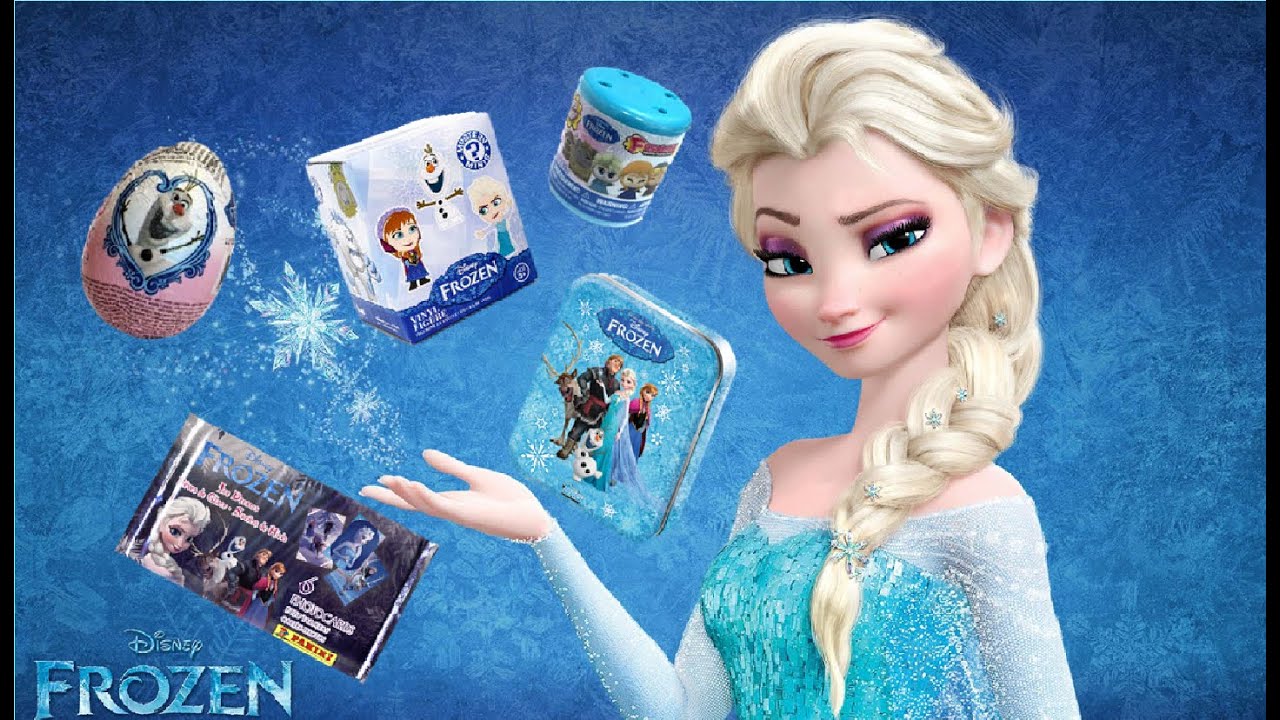 DISNEY FROZEN Funko Mystery Mini, Photocards, Fashems - Surprise Egg and Toy Collector SETC