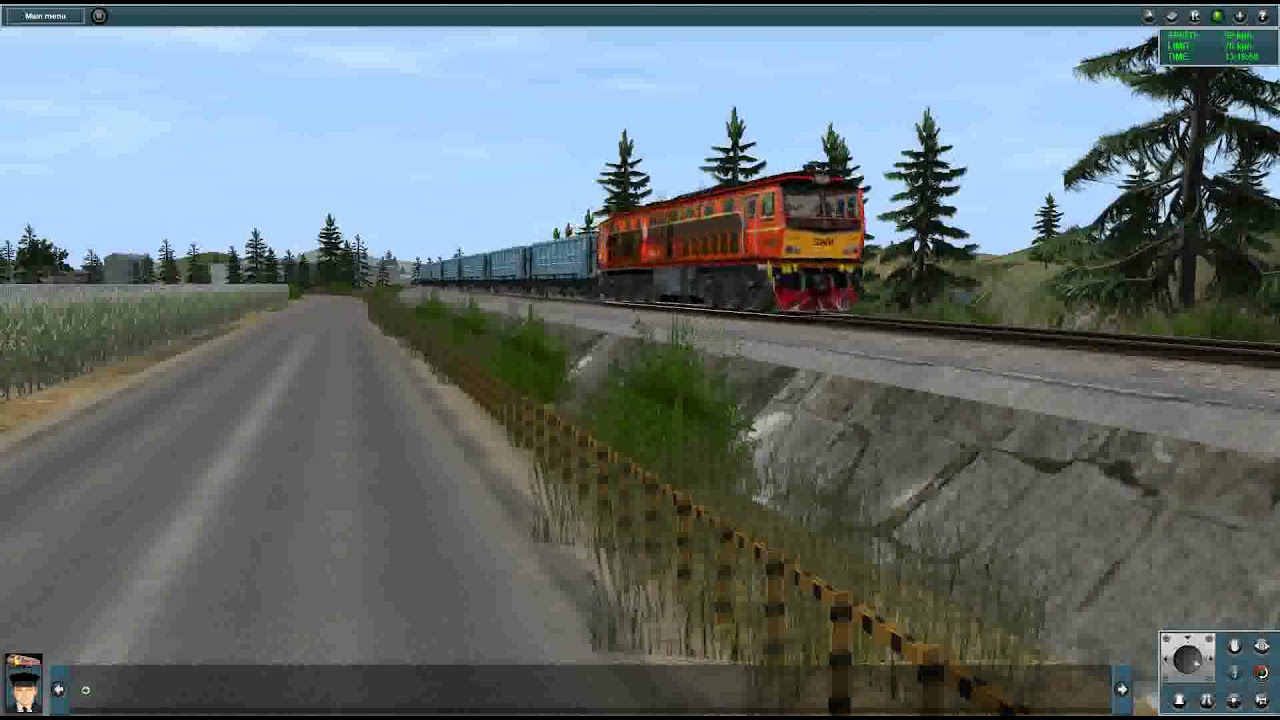 Mentrain Gaming : TrainZ 2012 - เมื่อผมนำรถไทยมาวิ่งทดสอบในรูทจีน [27 มิ.น. 64] **Demo Ver.**