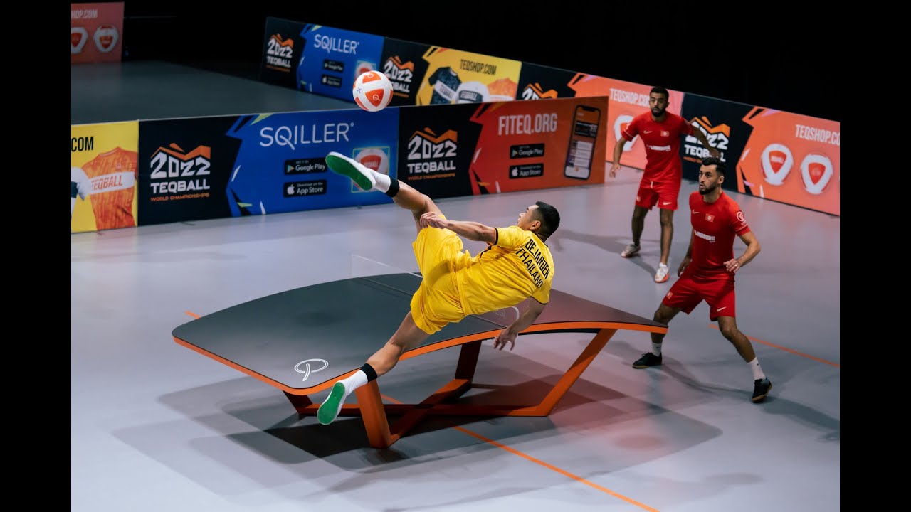 Men's Doubles Thailand VS. Tunisia  Teqball World Championships 2022