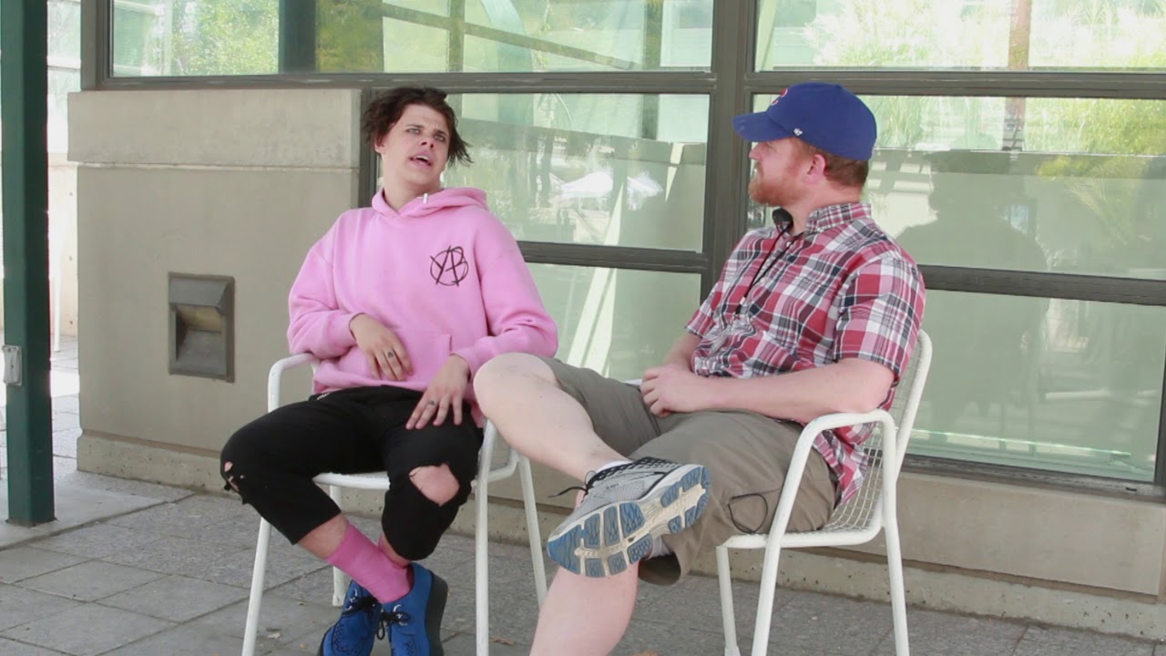 x96 Meet the Band. Yungblud, Toyota BASH 2018 backstage
