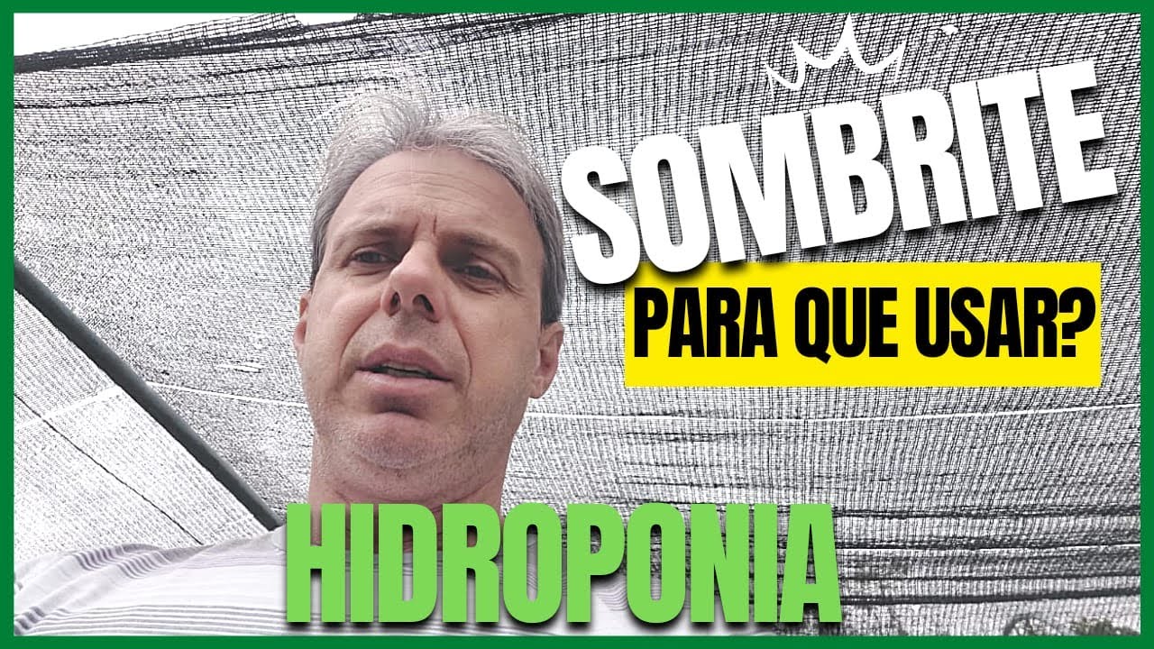 SOMBRITE,  eu não uso🤪🔆🌱💚 VEJA O MOTIVO!  #hidroponia