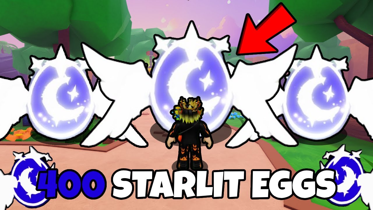 💀OPENING 400 STARLIT EGGS IN PET QUEST!👾