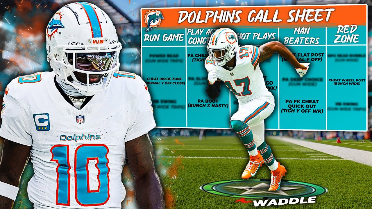 I Created An Dolphins Play Call Sheet: IT Will Make You UNSTOPPABLE!