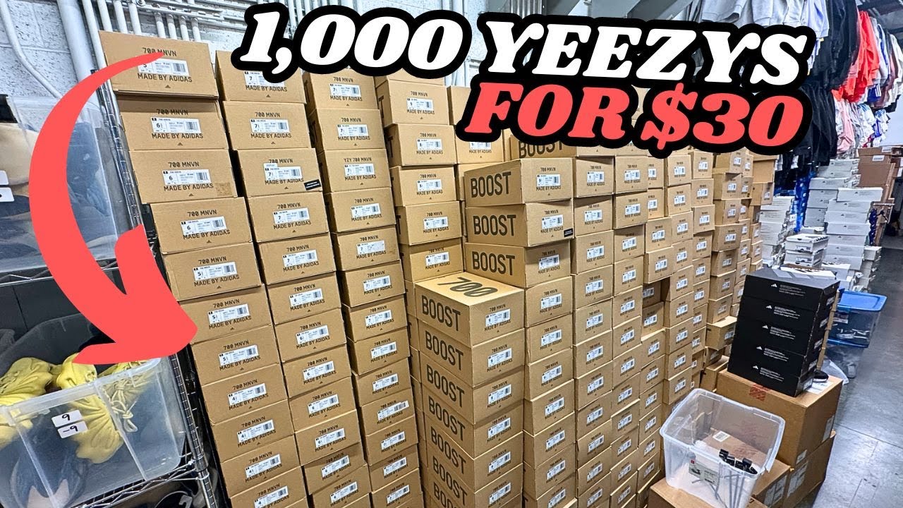 How We Bought 1,000 Yeezys for $30 & Adidas for $25: A Amazon FBA Goldmine