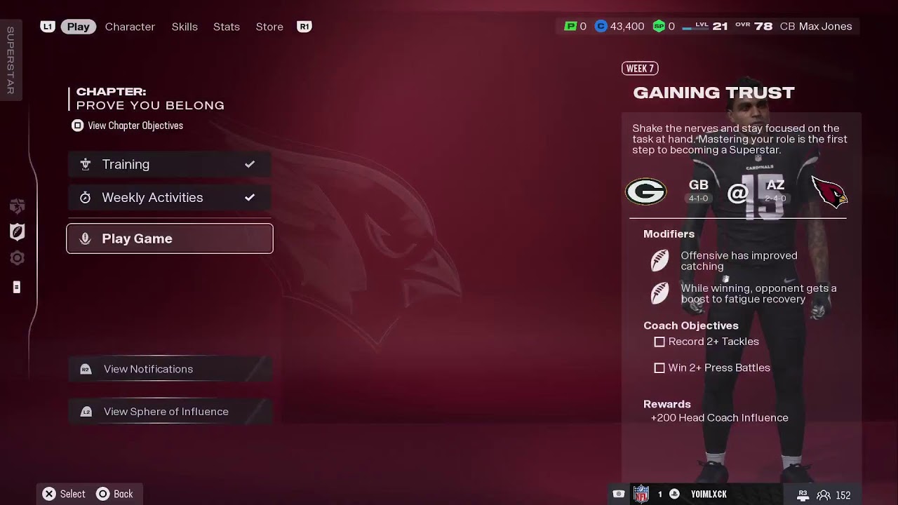 MADDEN 26 SUPERSTAR MODE