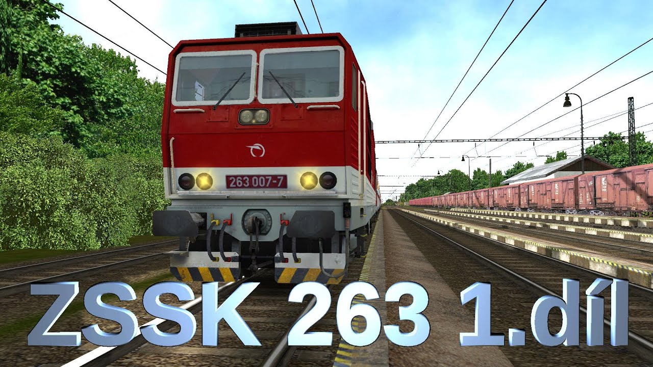 Open Rails - ŽSR 130/ ZSSK 263 / Nové Zámky - Štúrovo/ 1.díl