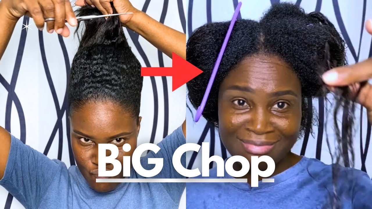 THE BIG CHOP | Starting My Natural Hair Journey