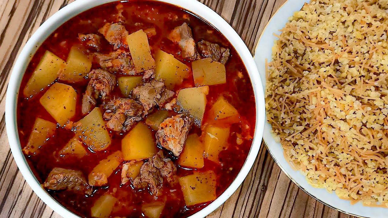 Рецепт тыквенного рагу и мяса ягненка с булгуром