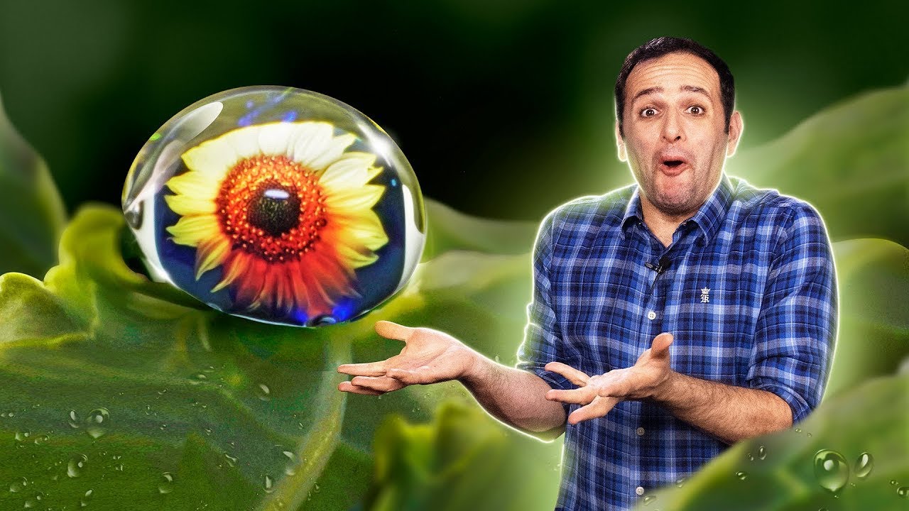 A FOTO PERFEITA com GOTA D'ÁGUA